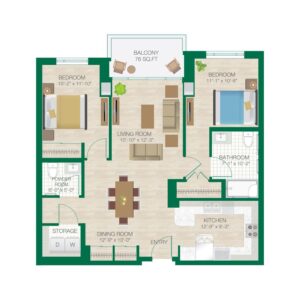 Frontenac Floor Plan