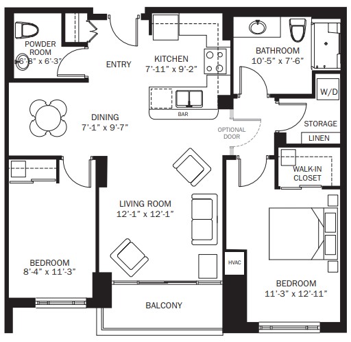 Marigold A Mir Floorplan